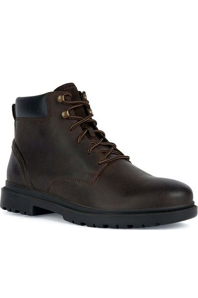 Geox Brown Booties Mens Shoes