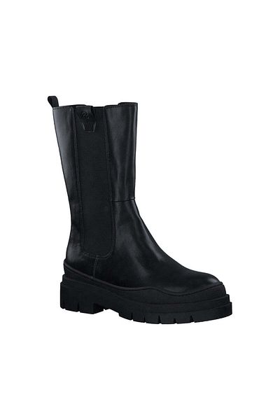s.Oliver Black Booties Womens Shoes