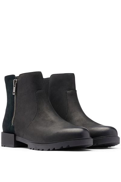 Sorel Black Booties Womens Shoes
