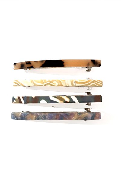 New Obsessions Flat Bar Acetate Buckle Set 4 Pack