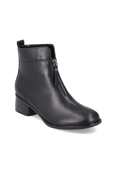 Remonte Black Booties Womens Shoes