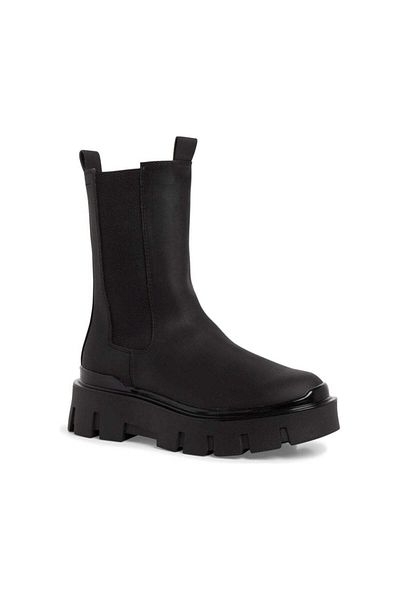 Tamaris Black Booties Womens Shoes