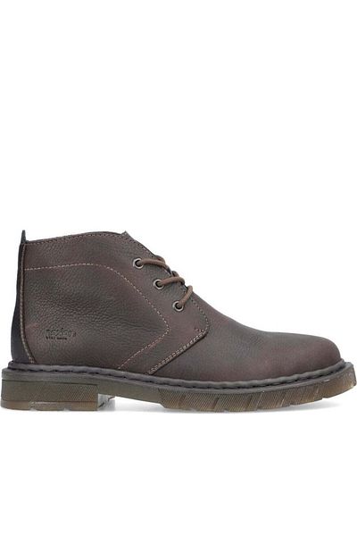 Rieker Brown Booties Mens Shoes