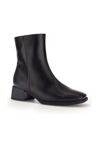 GABOR Black Booties Womens Shoes
