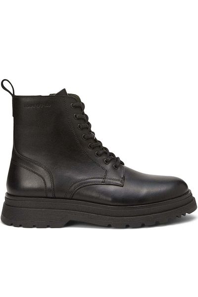 Marc O'Polo Black Booties Mens Shoes