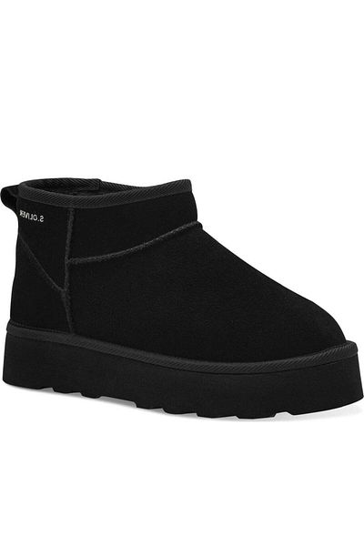 s.Oliver Cizme negre Pantofi dama