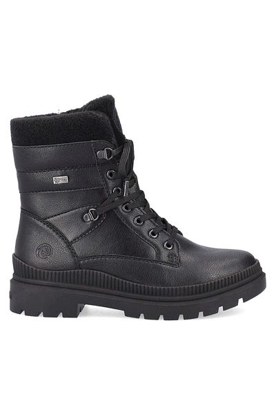 Remonte Black Booties Womens Shoes