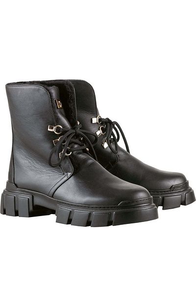 HÖGL Hogl Black Booties Womens Shoes