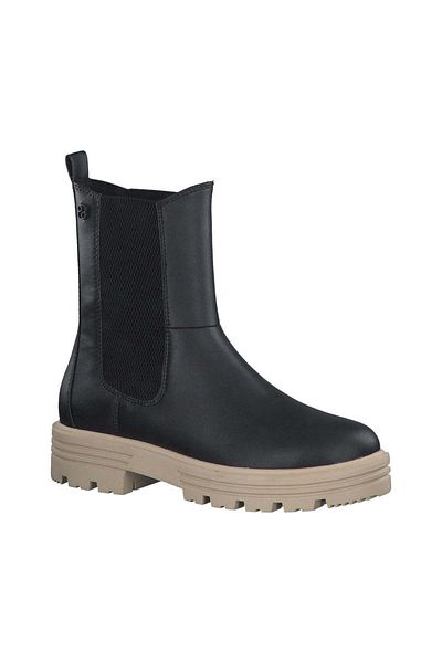 s.Oliver Black Booties Womens Shoes