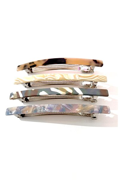 New Obsessions Flat Bar Acetate Buckle Set 4 Pack