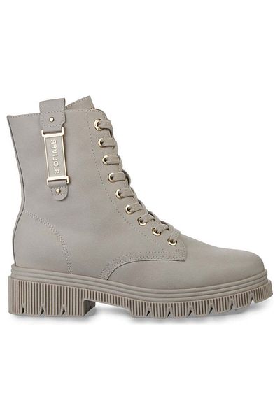 s.Oliver Beige Booties Womens Shoes