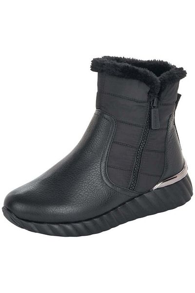 Remonte Black Boots Womens Shoes