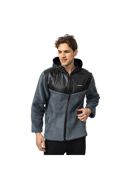 Merrell Ανδρικό Outdoor Dark Grey Textile Jacket - Job