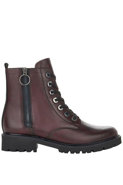 Remonte Red Booties Womens Shoes