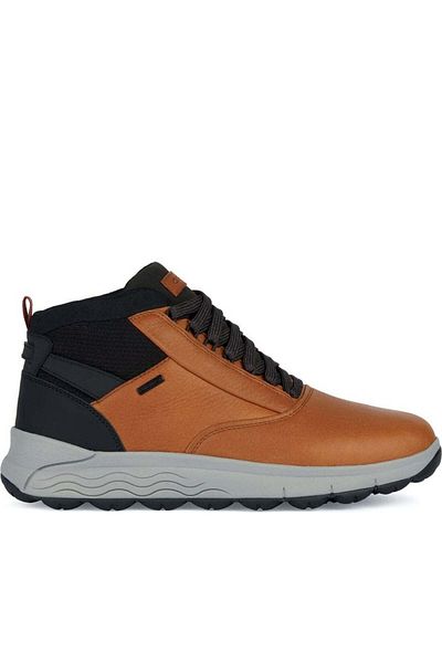 Geox Orange Booties Mens Shoes