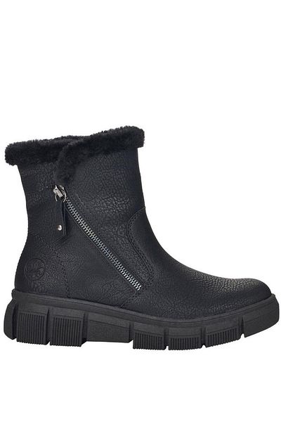 Rieker Cizme negre Pantofi dama
