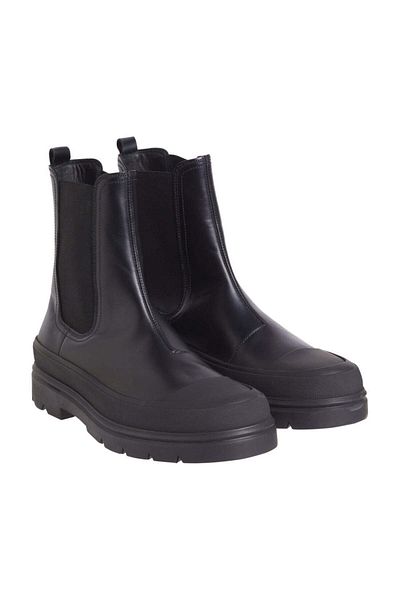 Calvin Klein Black Booties Mens Shoes