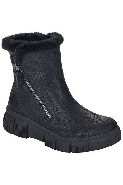 Rieker Cizme negre Pantofi dama