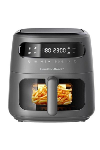 Hamilton Beach 1750W Ergonomic Design Digital Air Fryer 8 Liter