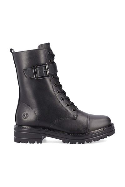 Remonte Black Booties Womens Shoes