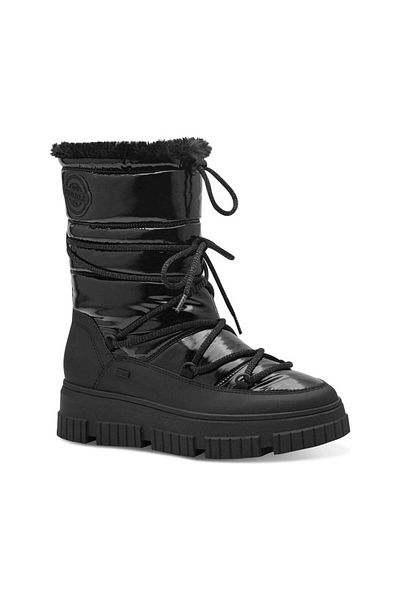 s.Oliver Black Booties Womens Shoes