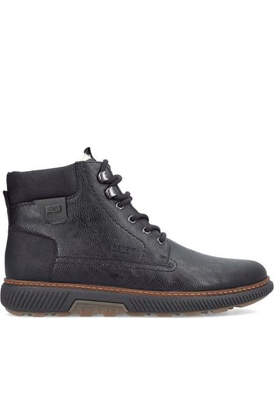 Rieker Black Booties Mens Shoes