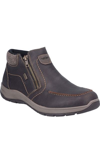 Rieker Brown Booties Mens Shoes
