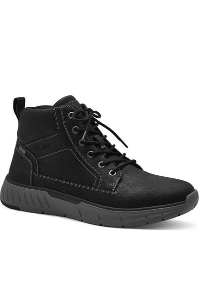 s.Oliver Black Booties Mens Shoes