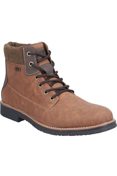 Rieker Brown Booties Mens Shoes