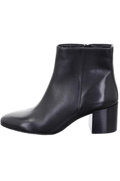 SALAMANDER Black Booties Womens Shoes