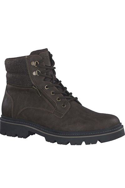 s.Oliver Brown Booties Mens Shoes