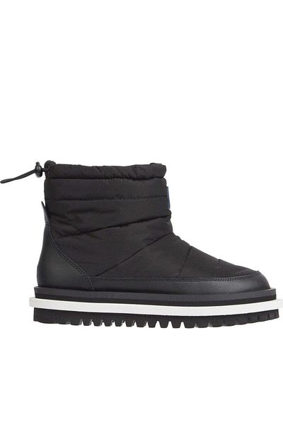 Tommy Jeans Cizme negre Pantofi dama