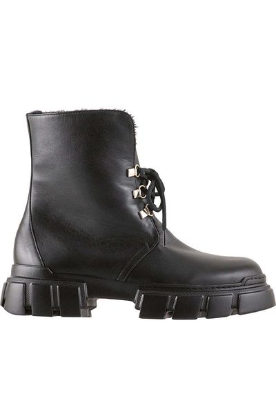 HÖGL Hogl Black Booties Womens Shoes