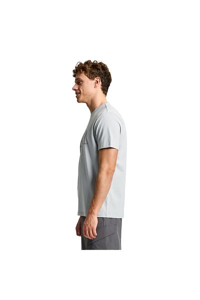 Slam Logo Men's Gray T-Shirt Men's T-Shirt A112007S00