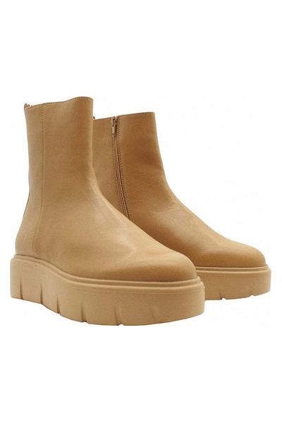 HÖGL Hogl Brown Booties Womens Shoes