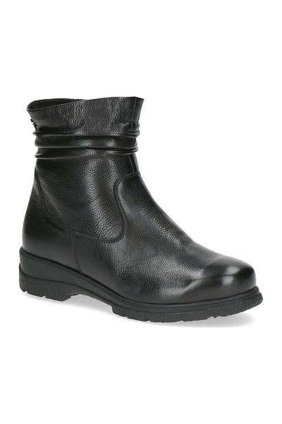Caprice Black Booties Womens Shoes
