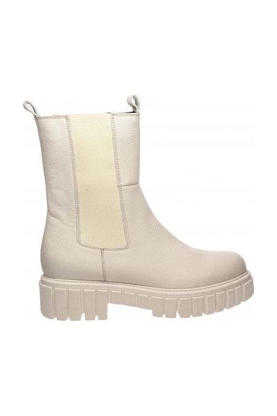 SALAMANDER Beige Booties Womens Shoes