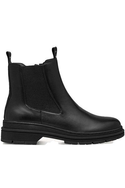 Tamaris Black Booties Womens Shoes