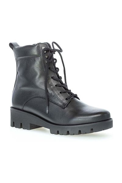 GABOR Black Booties Womens Shoes