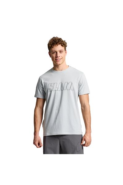 Slam Logo Men's Gray T-Shirt Men's T-Shirt A112007S00
