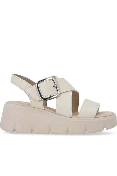 Rieker Beige Sandals Womens Shoes
