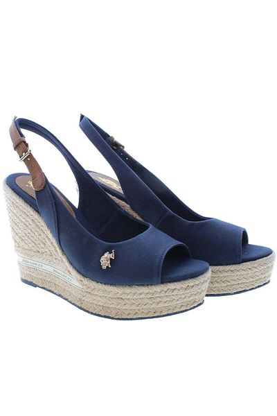 U.S. Polo Assn. U.S. Polo Assn. Blue Sandals Womens Shoes