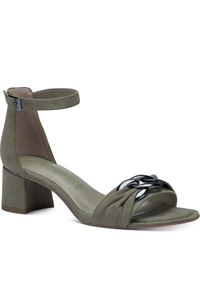 Tamaris Green Sandals Womens Shoes