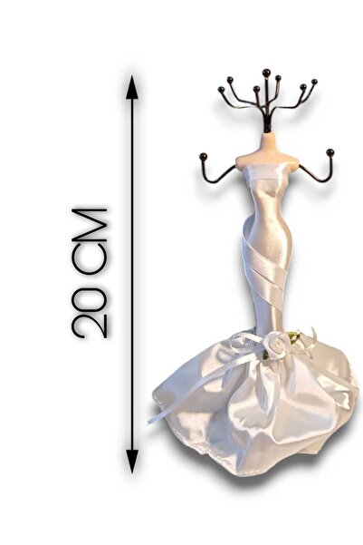 Yenigeldi Karışık Renk (20 CM) Moda Heykel Şeklinde Takı Standı, Takılık, Küpelik, Takı Dolabı Düzenleyici