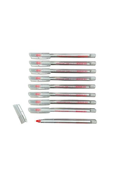 Pensan 2305 Model Red Needle Tip 0.5 mm Triangular Body - 10 Pieces