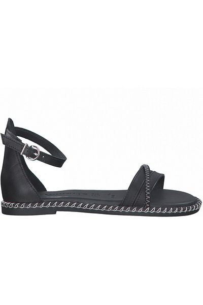 Tamaris Black Sandals Womens Shoes