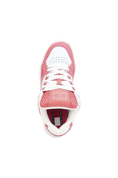Tommy Jeans Pink Trainers Womens Shoes