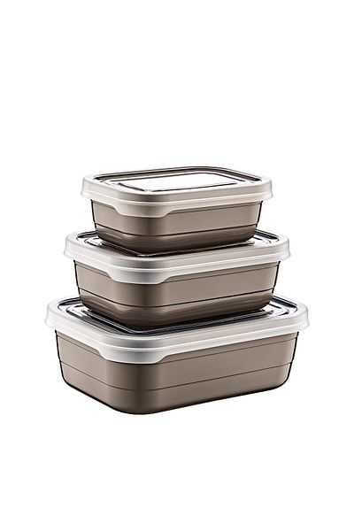 Smartware Set of 3 Storage Containers