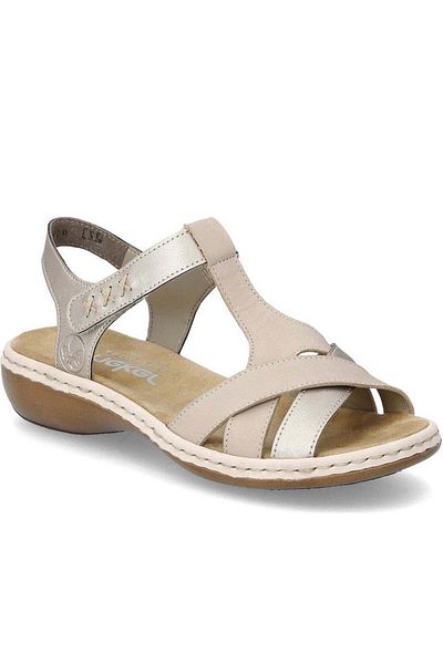 Rieker Beige Sandals Womens Shoes