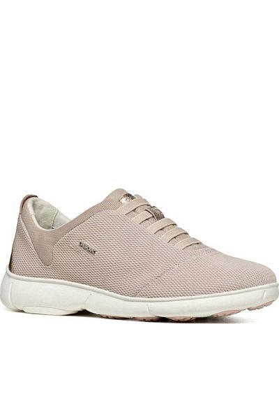 Geox Pink Trainers Womens Shoes